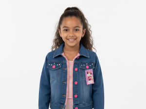 Chaqueta De Jeans De Osito