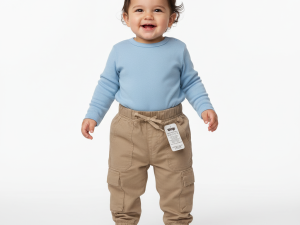 Pantalon Tipo Jogger Beig