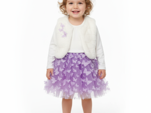 Vestido De Niña Lila