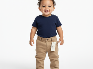 Pantalon De Bebe En Drill