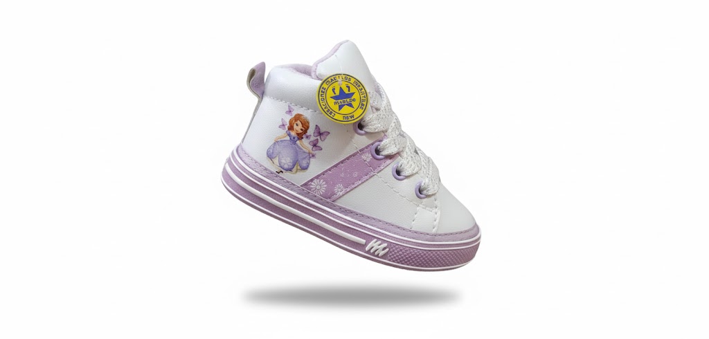 Zapatos Creaciones Mar Los Bancos Con Lila Para Niña